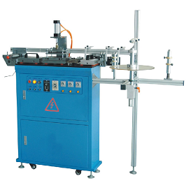 Warp side label folding machine